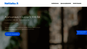 What Nettiaika.fi website looked like in 2022 (2 years ago)