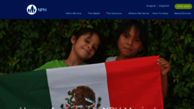 What Nph.org website looked like in 2022 (2 years ago)