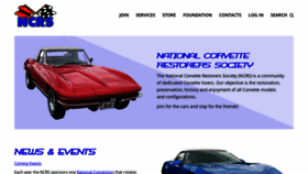 What Ncrs.org website looked like in 2022 (2 years ago)