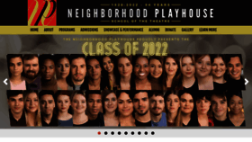 What Neighborhoodplayhouse.org website looked like in 2022 (1 year ago)