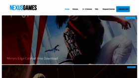 What Nexus-games.net website looked like in 2022 (1 year ago)