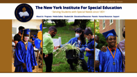 What Nyise.org website looked like in 2022 (1 year ago)