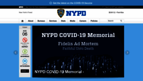 What Nypdnews.com website looked like in 2022 (1 year ago)