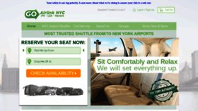 What Nyairportservice.com website looked like in 2022 (1 year ago)