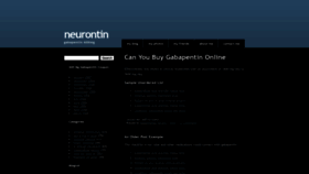 What Neurontin.shop website looked like in 2022 (1 year ago)