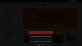 What Nflshop.com.co website looked like in 2022 (1 year ago)