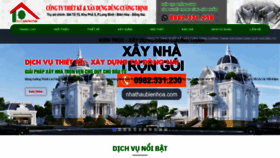 What Nhathaulongkhanh.com website looked like in 2022 (1 year ago)