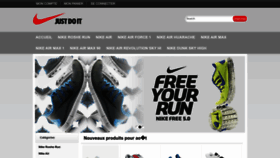 What Nikefree-run.fr website looked like in 2022 (1 year ago)