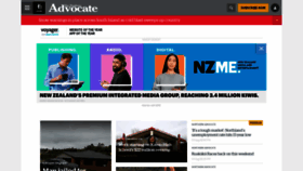 What Northernadvocate.co.nz website looked like in 2022 (1 year ago)