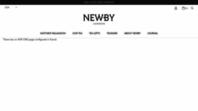 What Newbyteas.com website looked like in 2022 (1 year ago)