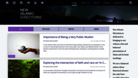 What Newislamicdirections.com website looked like in 2022 (1 year ago)
