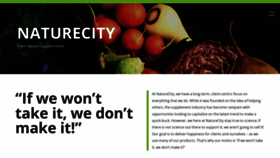 What Naturecity.us website looked like in 2022 (2 years ago)
