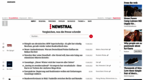 What Newstral.com website looked like in 2022 (1 year ago)