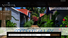 What Neemranahotels.com website looked like in 2022 (1 year ago)