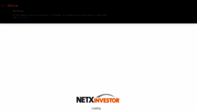 What Netxinvestor.com website looked like in 2022 (1 year ago)
