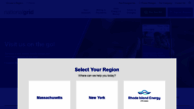 What Nationalgridus.com website looked like in 2022 (1 year ago)