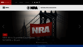 What Nra.org website looked like in 2022 (1 year ago)