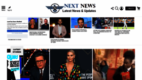 What Nextnews.org website looked like in 2022 (1 year ago)