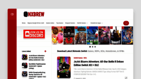 What Nxbrew.com website looked like in 2022 (1 year ago)
