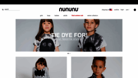 What Nununuworld.com website looked like in 2022 (1 year ago)