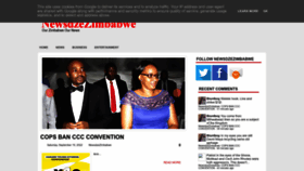What Newsdzezimbabwe.co.uk website looked like in 2022 (1 year ago)