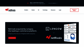 What Netrivals.com website looked like in 2022 (1 year ago)