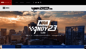 What Nraam.org website looked like in 2022 (1 year ago)