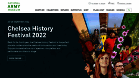 What Nam.ac.uk website looked like in 2022 (1 year ago)