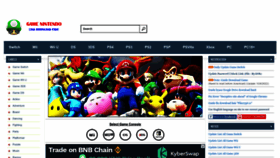 What Nswgame.com website looked like in 2022 (1 year ago)