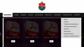 What Nogometnisavezlsz.hr website looked like in 2022 (1 year ago)