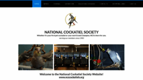 What Ncscockatiels.org website looked like in 2022 (1 year ago)