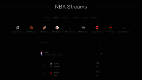 What Nbastreams100.com website looked like in 2022 (1 year ago)