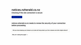 What Notices.nzherald.co.nz website looked like in 2022 (1 year ago)