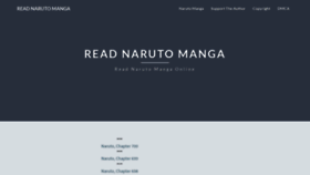 What Naruto6.com website looked like in 2022 (1 year ago)