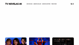 What Novelas4k.com website looked like in 2022 (1 year ago)