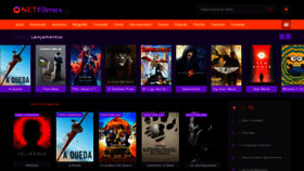 What Netfilmes.org website looked like in 2022 (1 year ago)