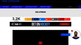 What Nhlstream.net website looked like in 2022 (1 year ago)