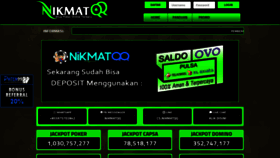 What Nikmatqq.com website looked like in 2022 (1 year ago)