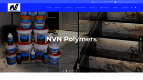 What Nvnpolymers.in website looked like in 2022 (2 years ago)