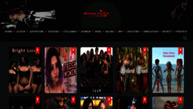 What Newgamesbox.net website looked like in 2022 (2 years ago)