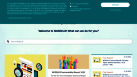 What Nordlb.com website looked like in 2022 (1 year ago)