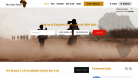 What Ngojobsinafrica.com website looked like in 2022 (1 year ago)