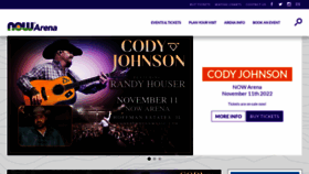 What Nowarena.com website looked like in 2022 (2 years ago)