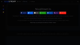 What Novastream.to website looked like in 2022 (1 year ago)