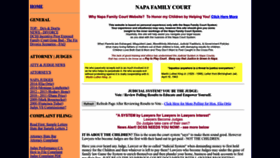 What Napafamilycourt.com website looked like in 2022 (1 year ago)