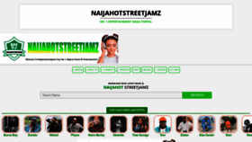 What Naijahotstreetjamz.com.ng website looked like in 2022 (1 year ago)