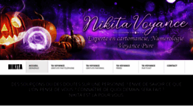 What Nikita-voyance.com website looked like in 2022 (1 year ago)