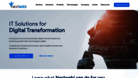 What Nextwebi.com website looked like in 2022 (1 year ago)