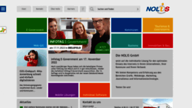 What Nol-is.de website looked like in 2022 (1 year ago)