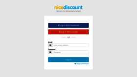 What Nicediscount.net website looked like in 2022 (1 year ago)